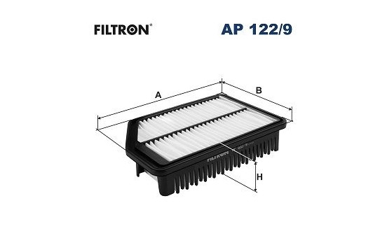 Air filter AP 122/9 Filtron