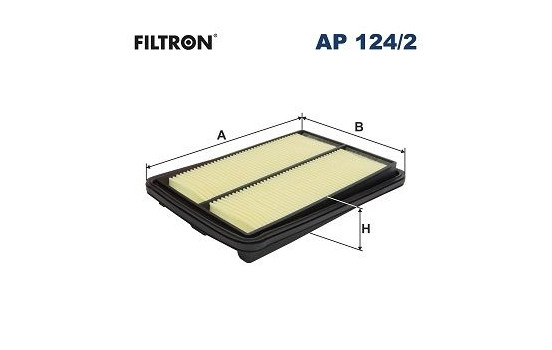 Air filter AP 124/2 Filtron