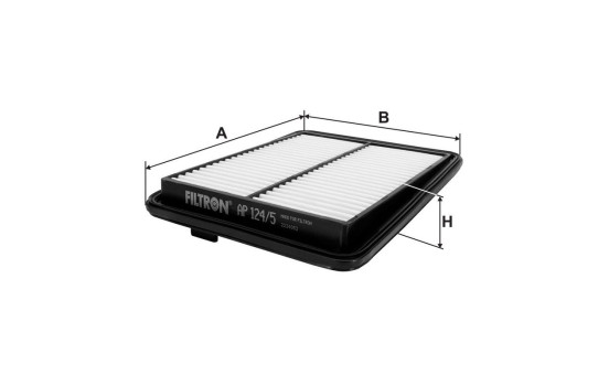 Air filter AP 124/5 Filtron, Image 2