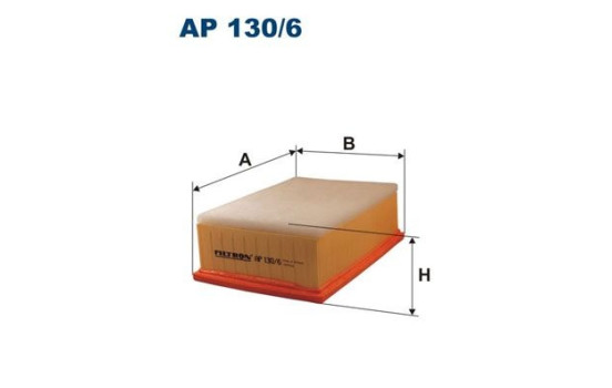 Air filter AP 130/6 Filtron