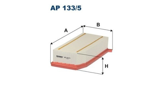 Air filter AP 133/5 Filtron