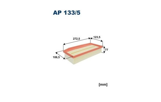 Air filter AP 133/5 Filtron