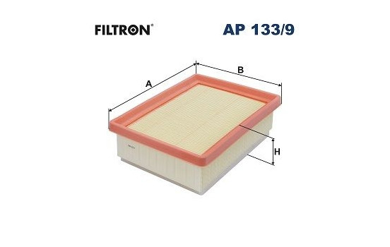 Air filter AP 133/9 Filtron