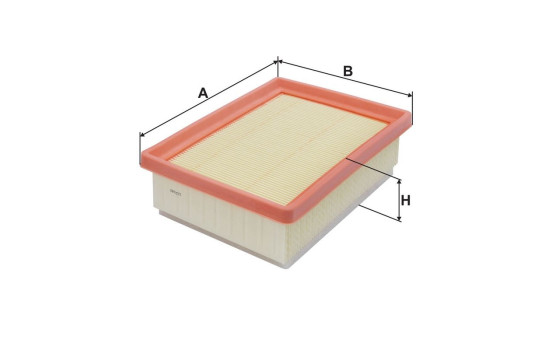 Air filter AP 133/9 Filtron, Image 2
