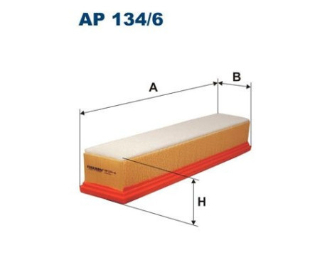 Air filter AP 134/6 Filtron