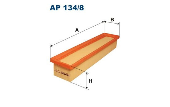 Air filter AP 134/8 Filtron