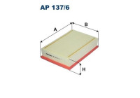 Air filter AP 137/6 Filtron