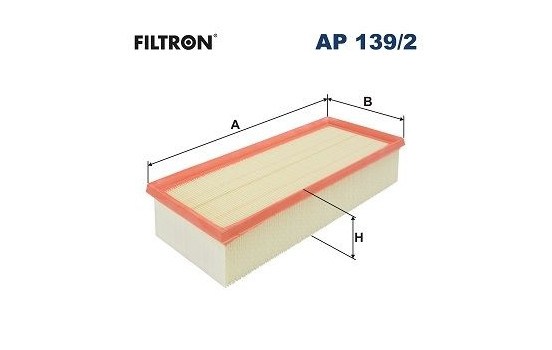 Air filter AP 139/2 Filtron