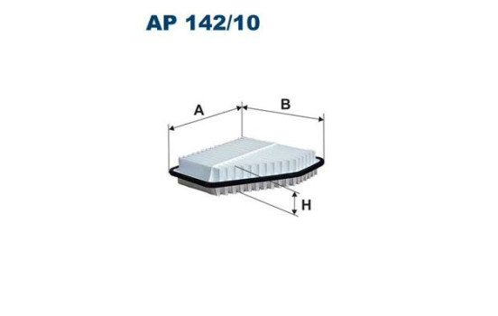 Air filter AP 142/10 Filtron