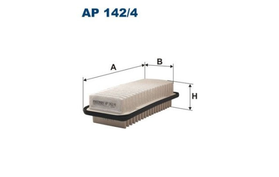 Air filter AP 142/4 Filtron