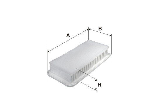 Air filter AP 142/8 Filtron, Image 2