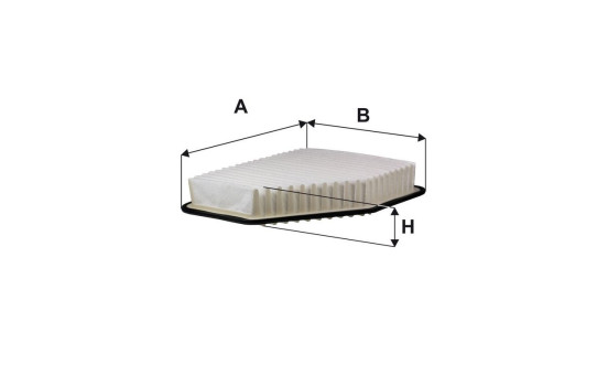 Air filter AP 144/4 Filtron, Image 2