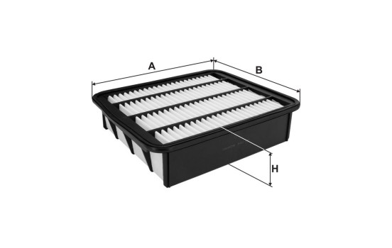 Air filter AP 144/7 Filtron, Image 2