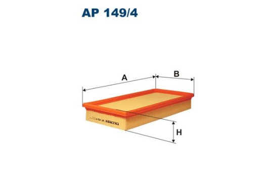 Air filter AP 149/4 Filtron