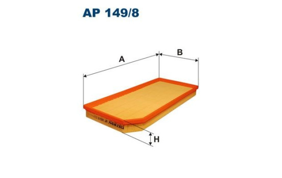 Air filter AP 149/8 Filtron