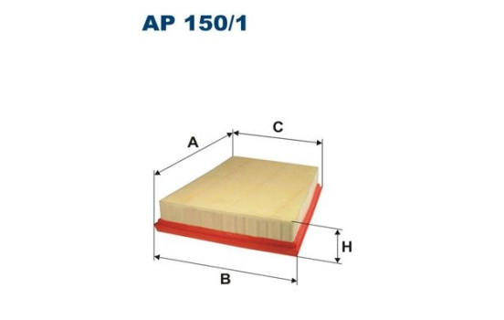 Air filter AP 150/1 Filtron