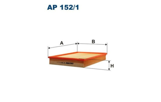 Air filter AP 152/1 Filtron