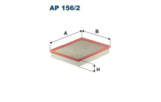 Air filter AP 156/2 Filtron