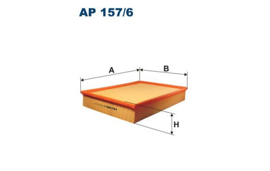 Air filter AP 157/6 Filtron