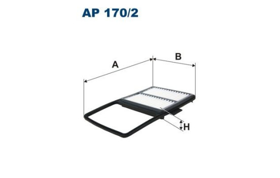 Air filter AP 170/2 Filtron
