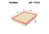 Air filter AP 170/3 Filtron