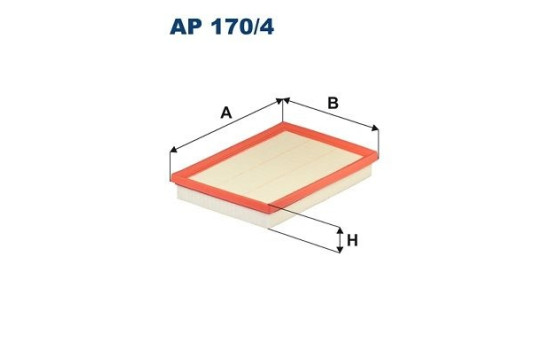 Air filter AP 170/4 Filtron