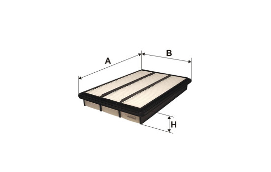 Air filter AP 172/3 Filtron, Image 2