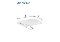 Air filter AP 173/7 Filtron