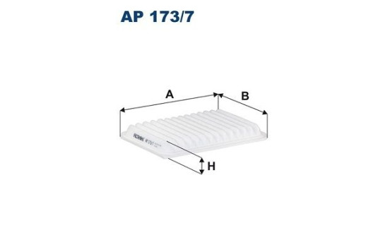 Air filter AP 173/7 Filtron