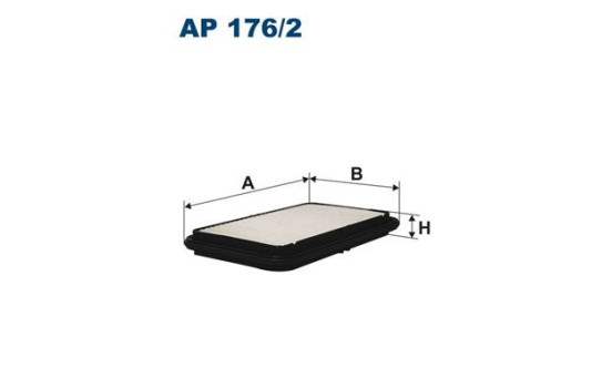 Air filter AP 176/2 Filtron