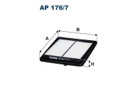 Air filter AP 176/7 Filtron