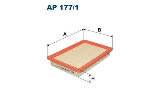 Air filter AP 177/1 Filtron