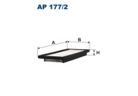 Air filter AP 177/2 Filtron