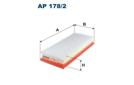 Air filter AP 178/2 Filtron