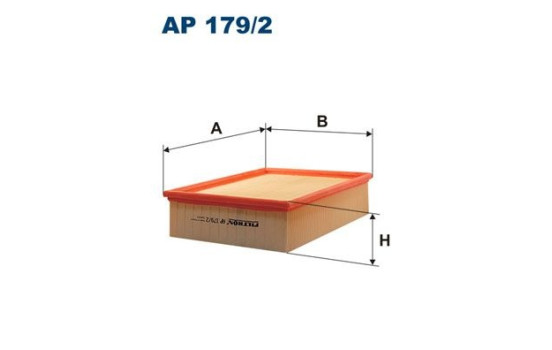 Air filter AP 179/2 Filtron
