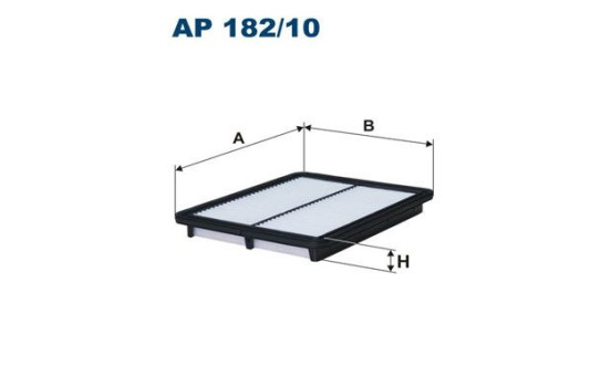 Air filter AP 182/10 Filtron