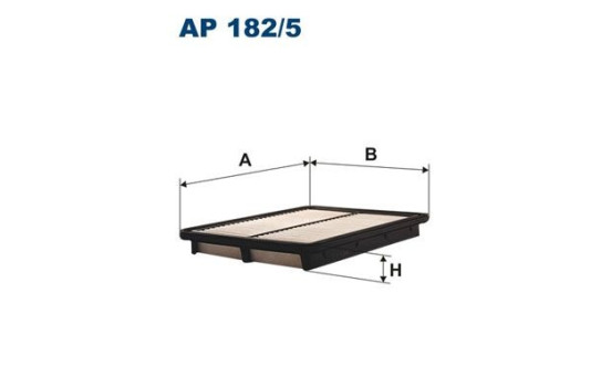 Air filter AP 182/5 Filtron