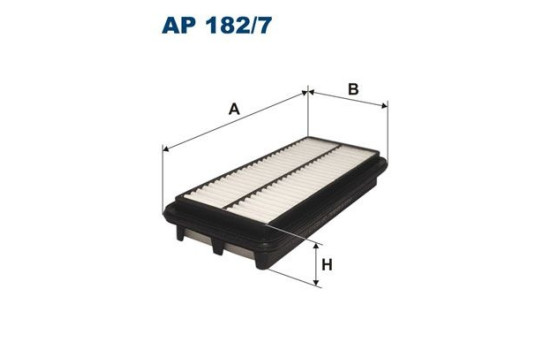 Air filter AP 182/7 Filtron