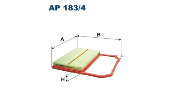 Air filter AP 183/4 Filtron