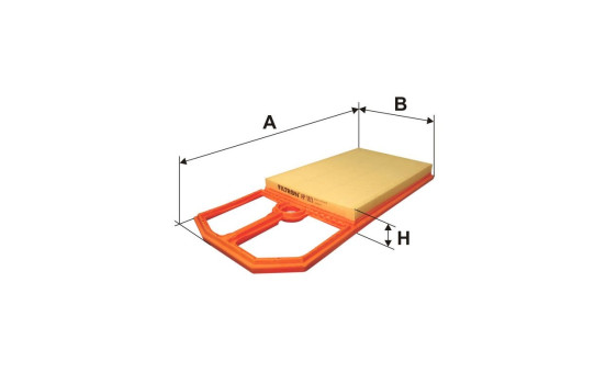 Air filter AP 183 Filtron, Image 2
