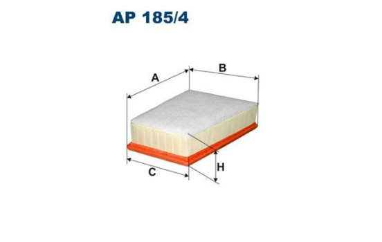 Air filter AP 185/4 Filtron