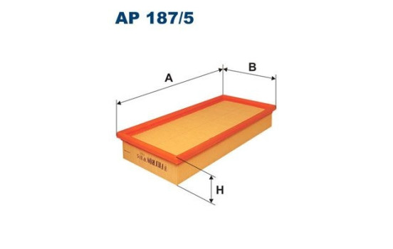 Air filter AP 187/5 Filtron
