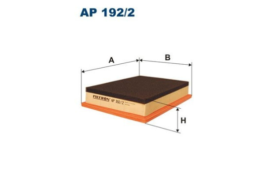 Air filter AP 192/2 Filtron