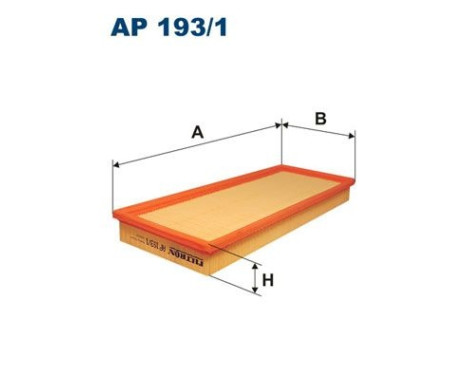 Air filter AP 193/1 Filtron
