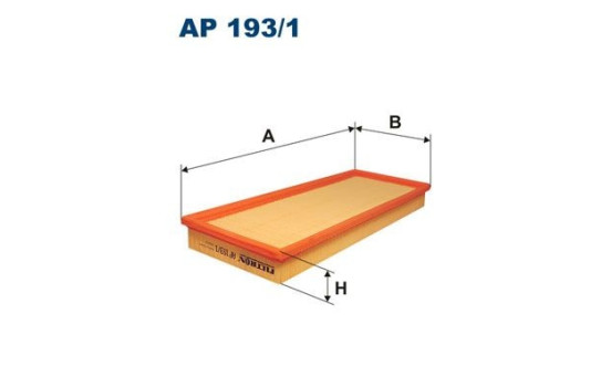 Air filter AP 193/1 Filtron