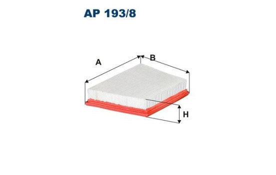 Air filter AP 193/8 Filtron