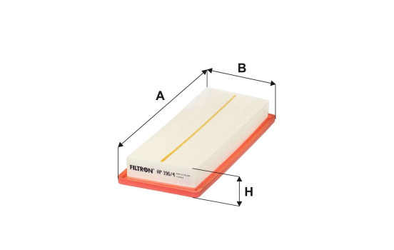 Air filter AP 196/4 Filtron, Image 2