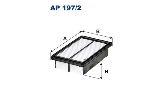 Air filter AP 197/2 Filtron