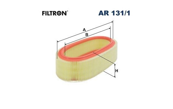 Air filter AR 131/1 Filtron