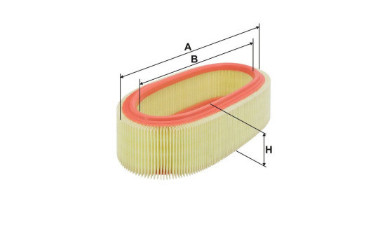 Air filter AR 131/1 Filtron, Image 2